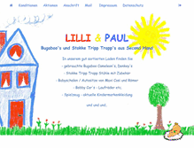 Tablet Screenshot of lilli-und-paul.de